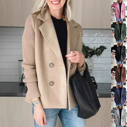 BLAZER CHIC EN MAILLE DOUCE
